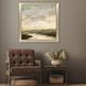 Waterside Collection Champagne Gold Framed Art