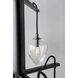 Brixton 9 Light 30.25 inch Gun Metal With Smoked Chrome Chandelier Ceiling Light