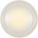 Drew & Jonathan Tatum 1 Light 5.12 inch Chrome Wall Sconce Wall Light in Clear Glass, 2700K