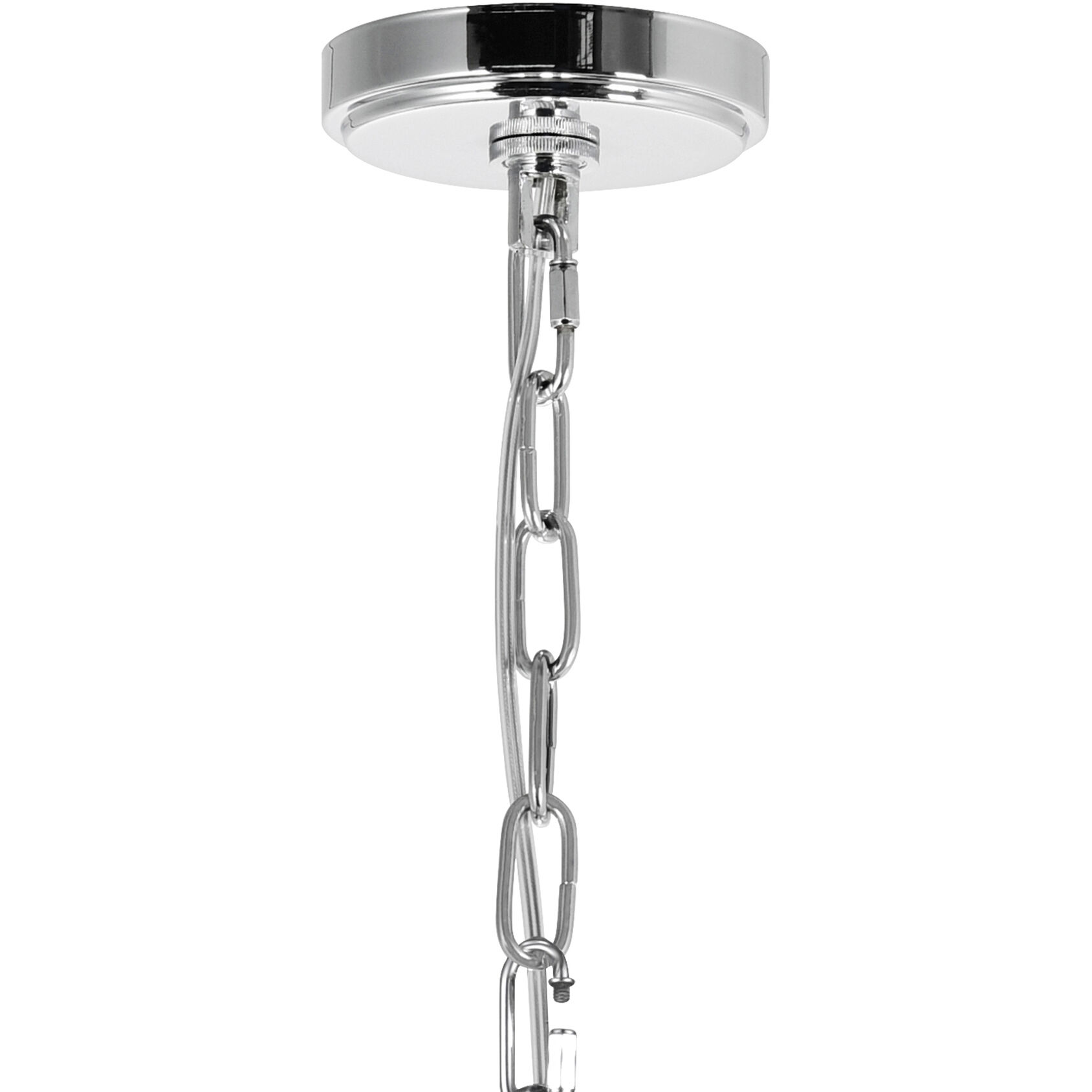 Esia 8 Light 26 inch Chrome Chandelier Ceiling Light