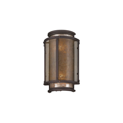 Dahlia 2 Light 14 inch Copper Mountain Bronze Outdoor Wall Sconce