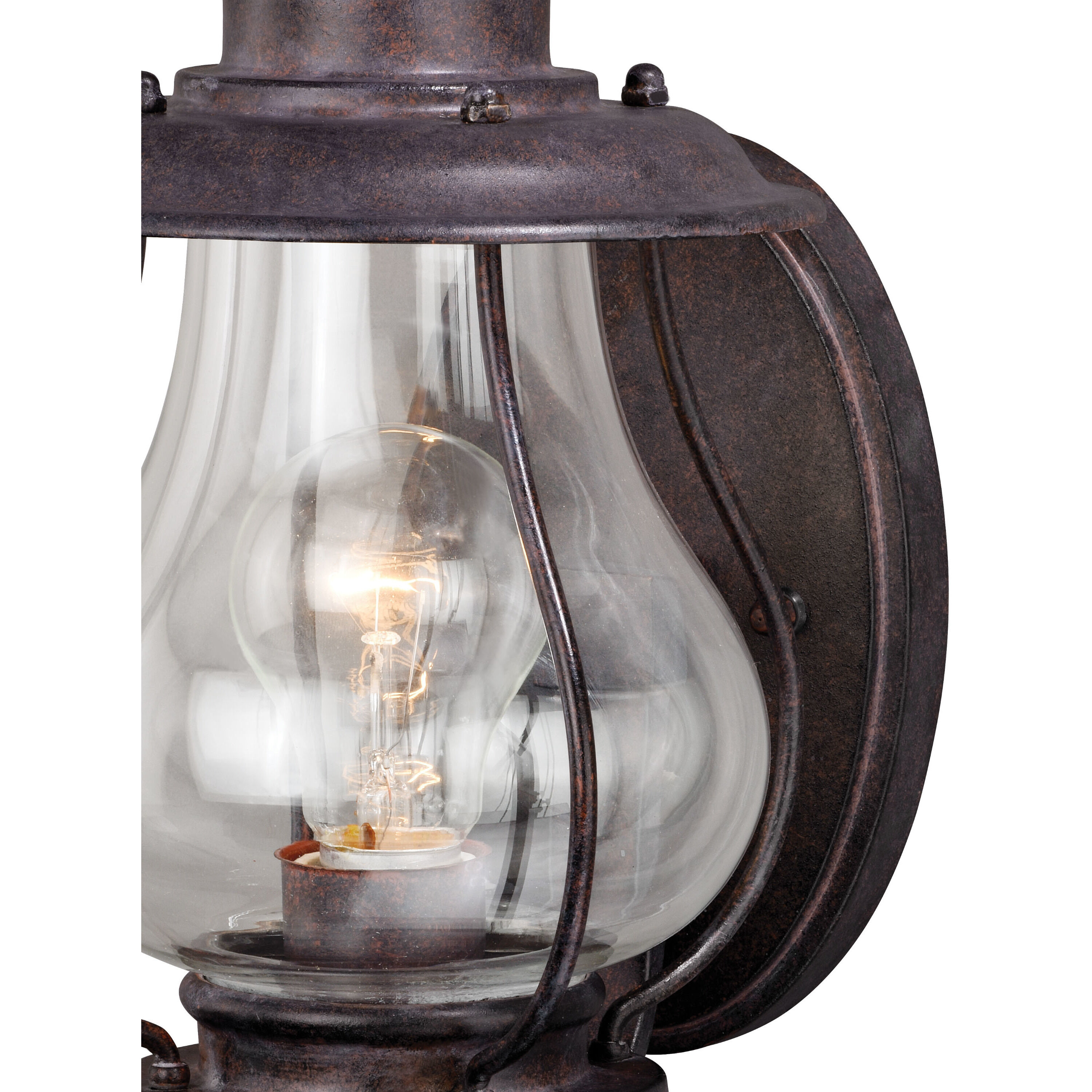 Dockside LED 12.75 inch Weathered Patina Outdoor Wall