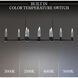 Beyond Twirl LED 48.3 inch Black Linear Pendant Ceiling Light