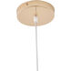 Canada LED 23.6 inch Gold Chandelier Ceiling Light
