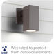 Cubix LED 6 inch Bronze Wall Sconce Wall Light