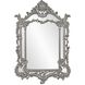 Arlington 49 X 34 inch Glossy Nickel Wall Mirror 