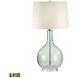 Glass 1 Light 16.00 inch Table Lamp