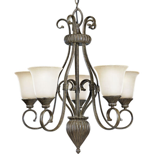 Maison Orleans 5 Light 24 inch Fieldstone Chandelier Ceiling Light