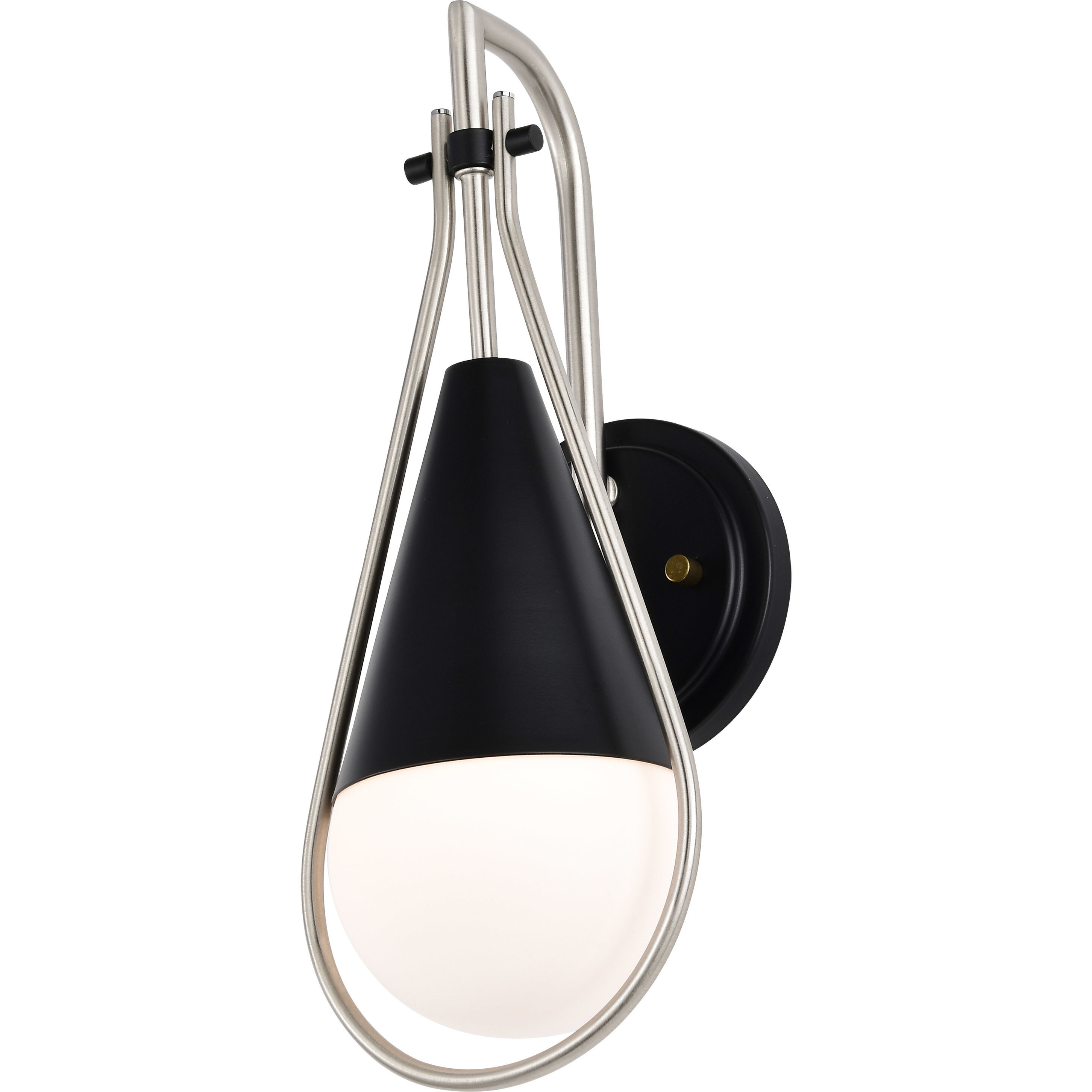 Admiral 1 Light 6.5 inch Matte Black Wall Sconce Wall Light