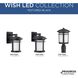 Wish LED LED 15 inch Textured Black Outdoor Post Lantern, Progress LED