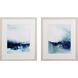 Waterside Collection Blue Framed Art