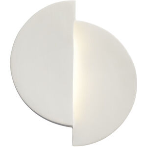 Ambiance LED 9 inch Bisque ADA Wall Sconce Wall Light, Offset