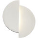 Ambiance LED 9 inch Bisque ADA Wall Sconce Wall Light in Incandescent, Offset