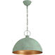 Laurent 9 Light 24 inch Antique Ivory Pendant Ceiling Light