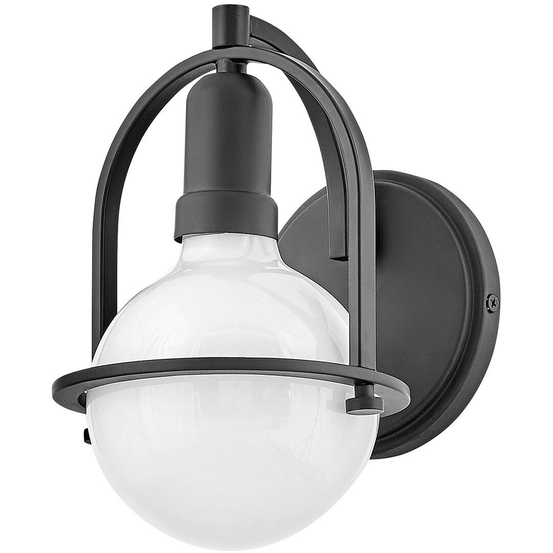 Somerset 1 Light 7.5 inch Black Vanity Light Wall Light