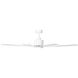 Flera Smart 65 LED 65 inch Matte White with Matte White ABS Blades Ceiling Fan