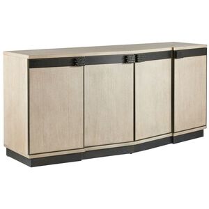 Cyrus 72.5 X 22.5 inch Smoke and Bronze Credenza