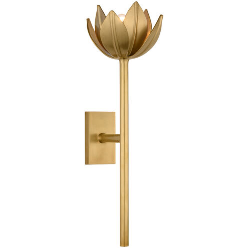 Visual Comfort Signature Collection Julie Neill Alberto 1 Light 5.5 inch Antique-Burnished Brass Sconce Wall Light, Medium JN2002AB - Open Box