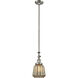 Franklin Restoration Chatham 1 Light 6 inch Brushed Satin Nickel Mini Pendant Ceiling Light in Incandescent, Mercury, Franklin Restoration