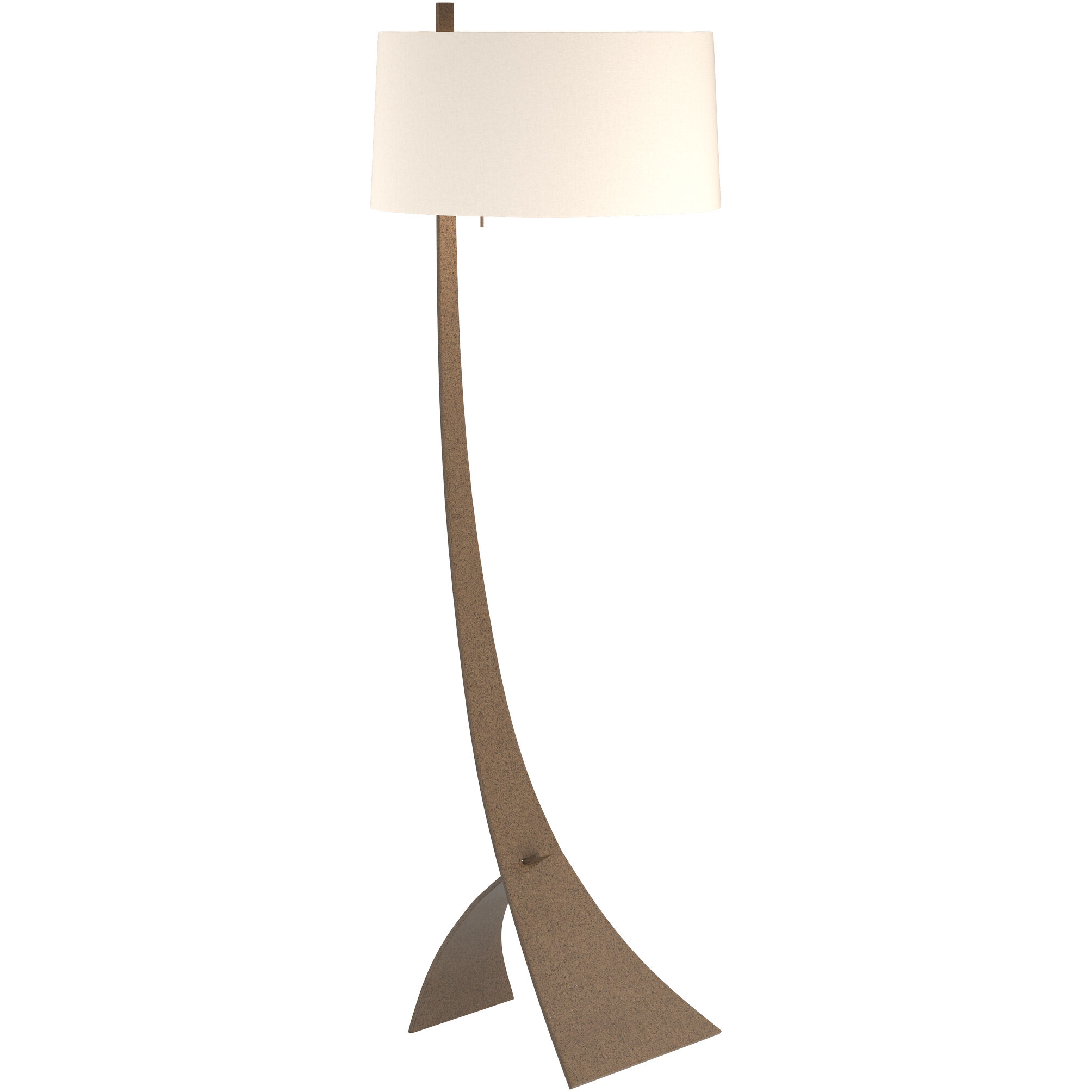 Stasis 58.5 inch 150 watt Ink Floor Lamp Portable Light in Flax