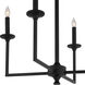Eldorado 4 Light 22 inch Matte Black Chandelier Ceiling Light