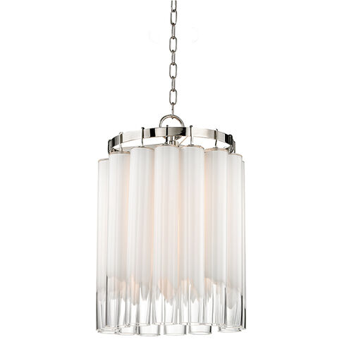 Tyrell 4 Light 16.25 inch Polished Nickel Pendant Ceiling Light