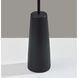 Waylon 60 inch 60.00 watt Black Floor Lamp Portable Light