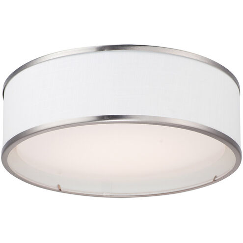 Prime LED 16 inch Satin Nickel Flush Mount Ceiling Light