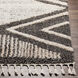 Lyon 84 X 63 inch Light Grey Rug in 5 x 8, Rectangle
