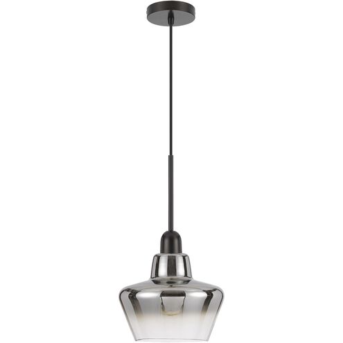 Brockton 1 Light 10 inch Matte Black Pendant Ceiling Light