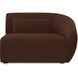 Amelia Brown Sofa, Right