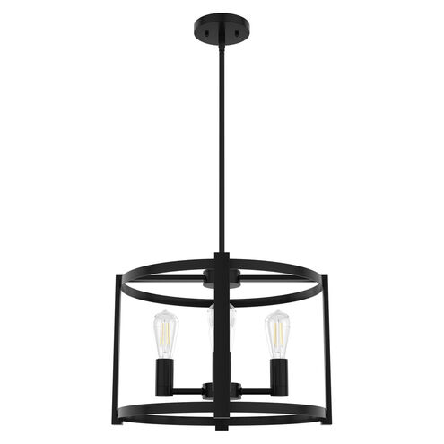 Astwood 4 Light 18 inch Matte Black Chandelier Ceiling Light