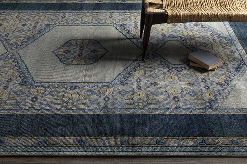 Haven 132 X 96 inch Blue Rug in 8 x 11, Rectangle