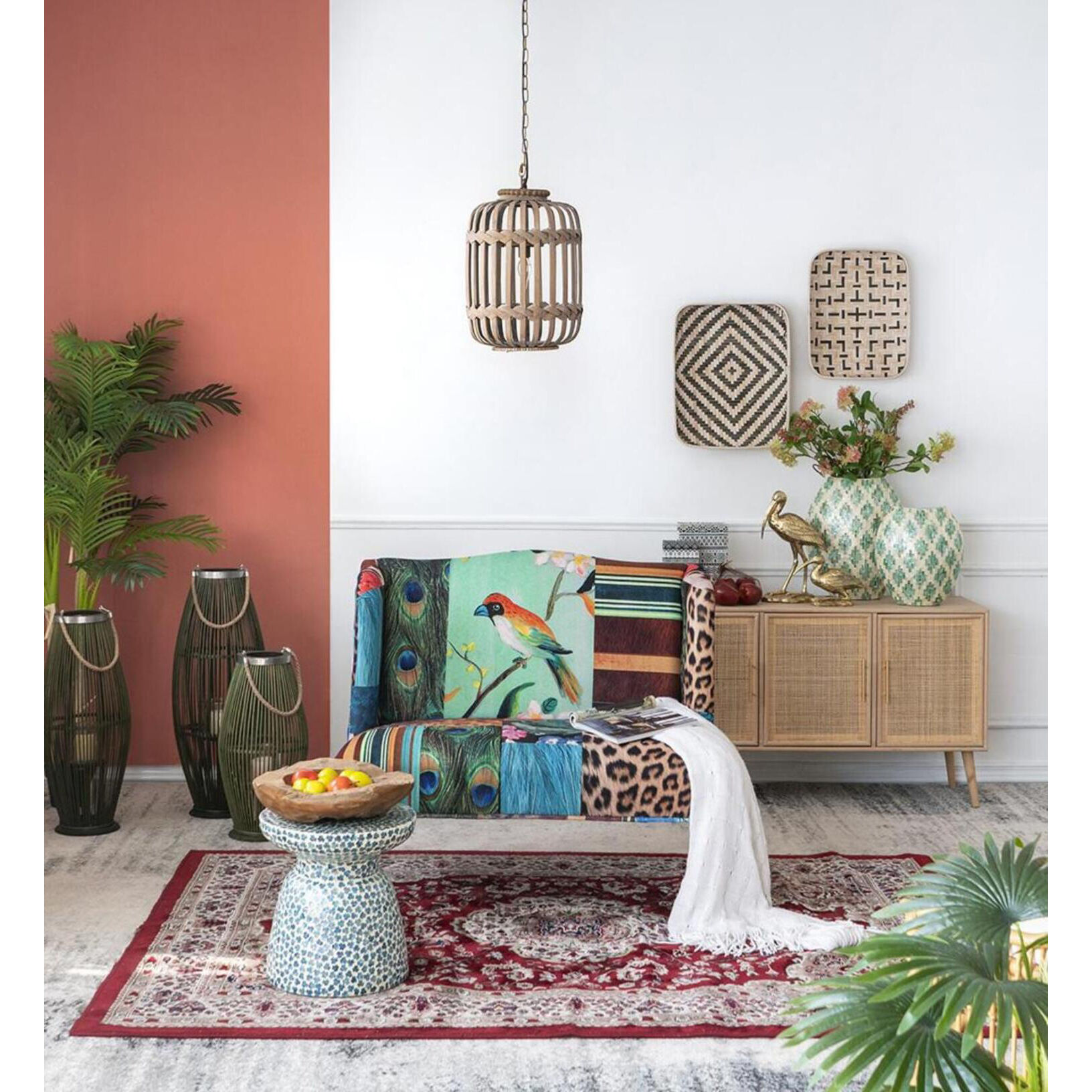 Diamond 13.8 X 5.9 inch Vase