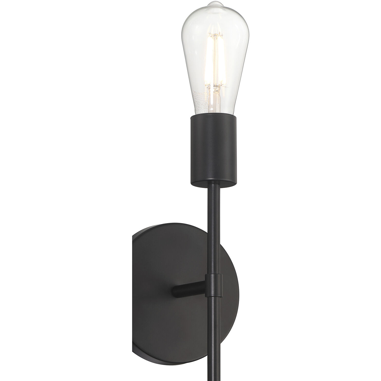 Iconic II LED 5 inch Matte Black Wall Sconce Wall Light