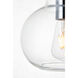 Destry 3 Light 19 inch Chrome Pendant Ceiling Light