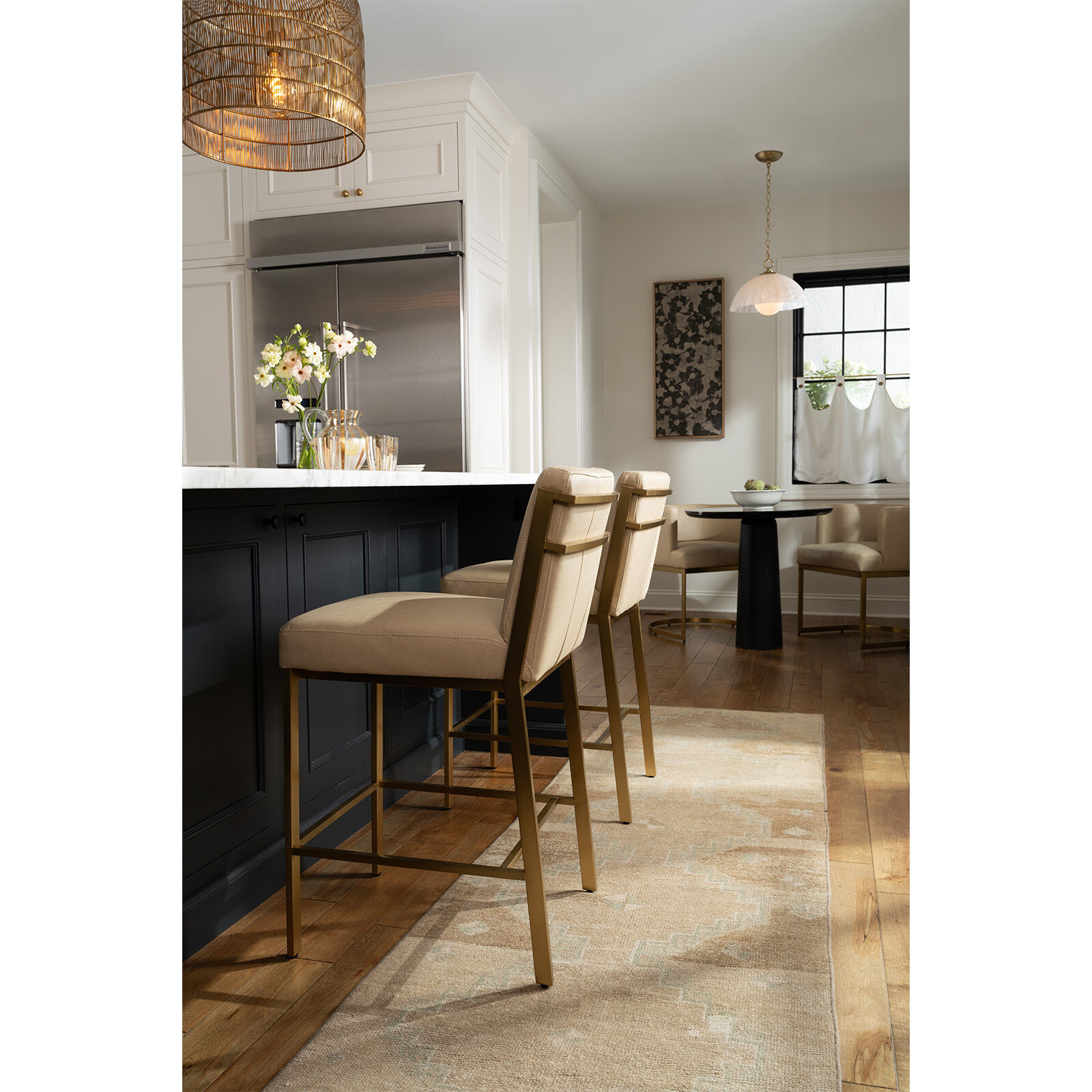 Chantal 35.25 inch Cappuccino Counter Stool