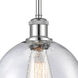 Ballston Athens LED 8 inch Polished Chrome Mini Pendant Ceiling Light