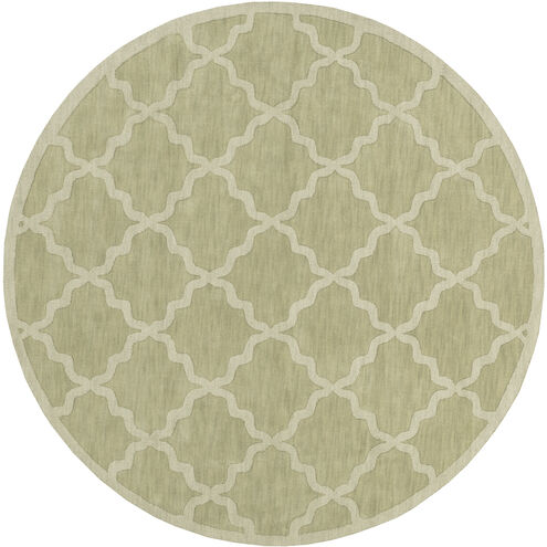 Central Park 93 X 93 inch Olive/Sage Handmade Rug in 8 Ft Round, Round