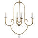 Palm Beach 12 Light Spartina Gold Chandelier Ceiling Light