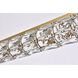 Valetta 1 Light 42 inch Gold Linear Pendant Ceiling Light