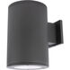Tube Arch LED 7.88 inch Graphite Sconce Wall Light in Flood, 85, 3500K, Straight Up/Down