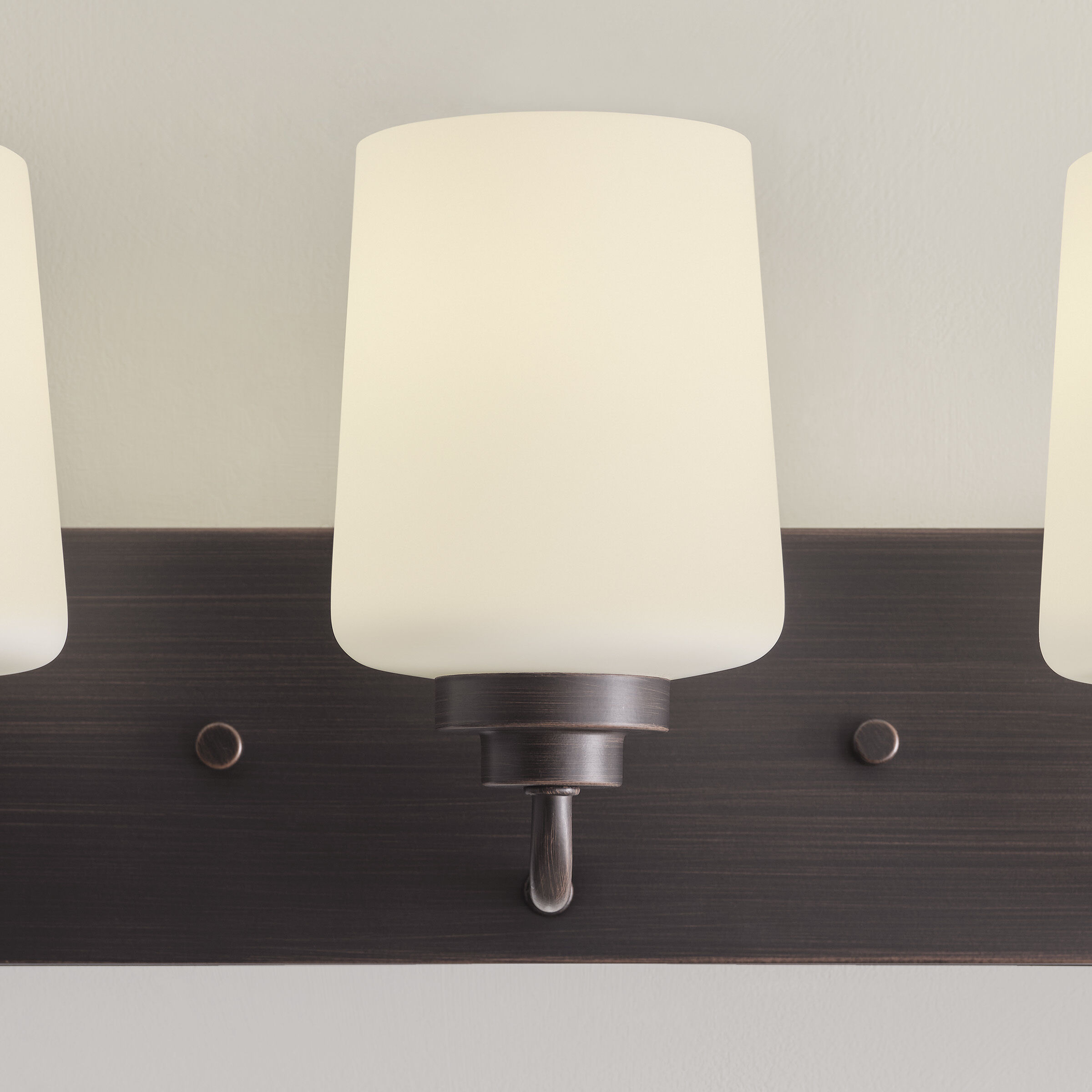 Windom 3 Light 18 inch Bronze Wall Bath Fixture Wall Light in Burnt Sienna