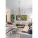 Layne 6 Light 36 inch Gold Chandelier Ceiling Light