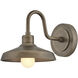 Forge Outdoor Wall Mount in Burnished Bronze, Coastal Elements