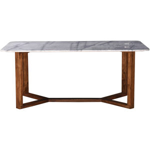 Jinxx 71.5 X 35.5 inch Brown Dining Table, Rectangular