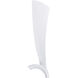 Wrap Custom Matte White 23.98 inch Each Fan Blades in 48