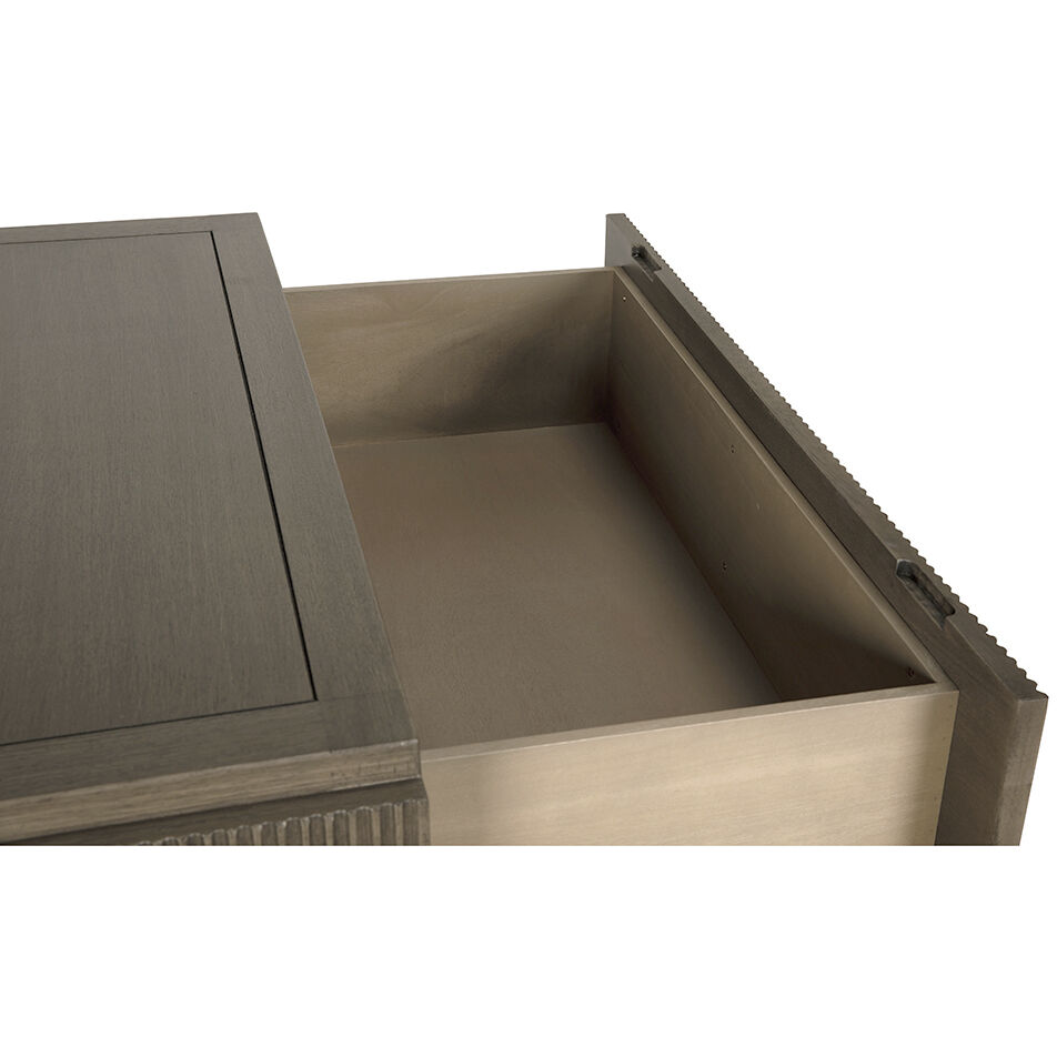 Plato 38 X 21 inch Greige Walnut Sideboard