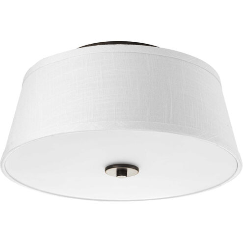 Jay 2 Light 14 inch Antique Bronze Flush Mount Ceiling Light