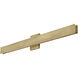 Sean Lavin Bau LED 36 inch Natural Brass Bath Vanity Wall Light